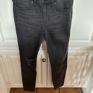 Madewell 9” high rise skinny
